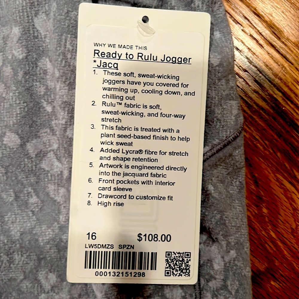 Lululemon Ready to Rulu Jogger